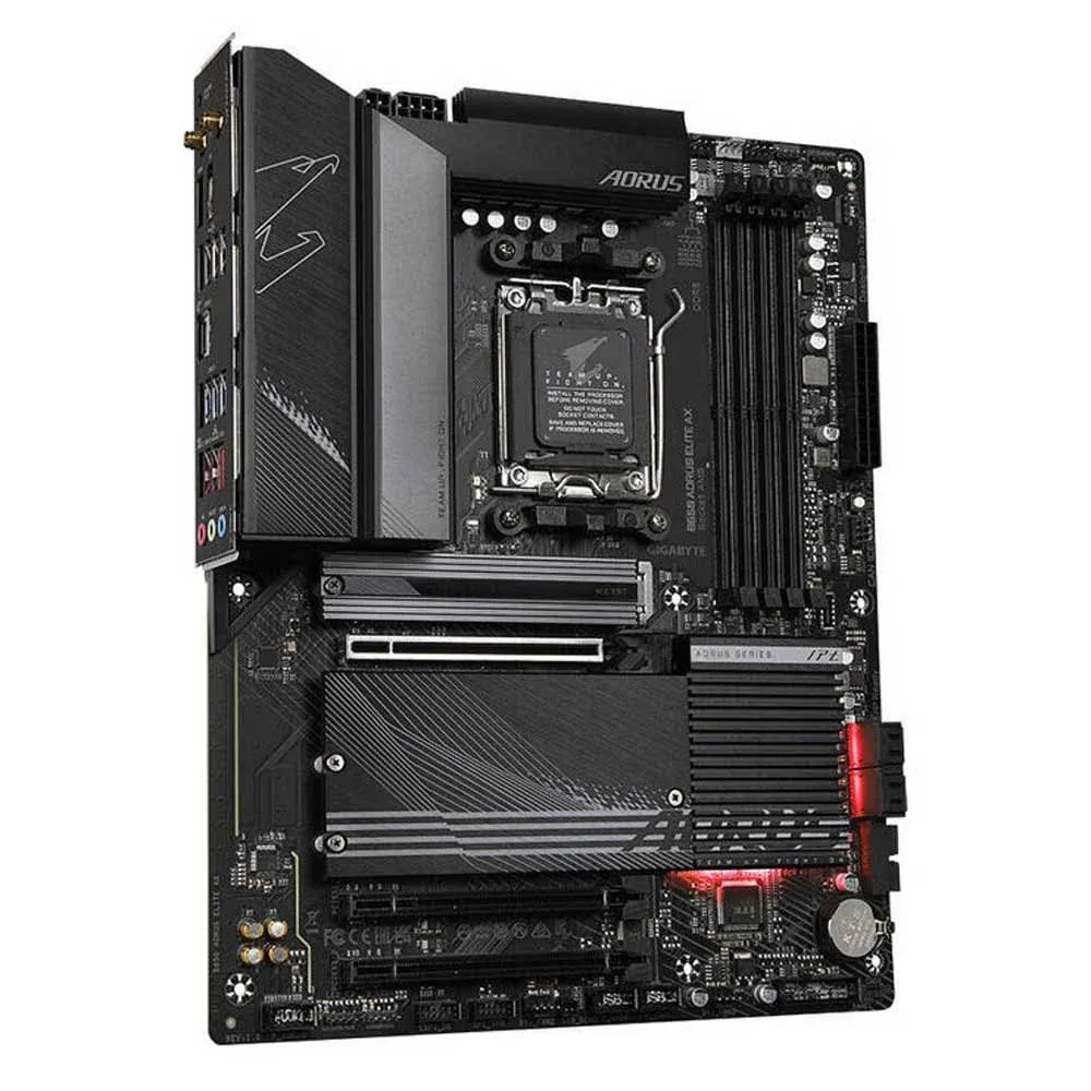 GIGABYTE B650I AORUS Ultra (AM5/ LGA 1718/ AMD/ B650/ Mini-ITX/ DDR5/ PCIe 5.0 M.2/ PCIe 5.0/ USB 3.2 Gen2X2 Type-C/Wi-Fi 6E/ Intel 2.5GbE LAN/Q-Flash Plus/EZ-Latch/Motherboard) (Renewed)