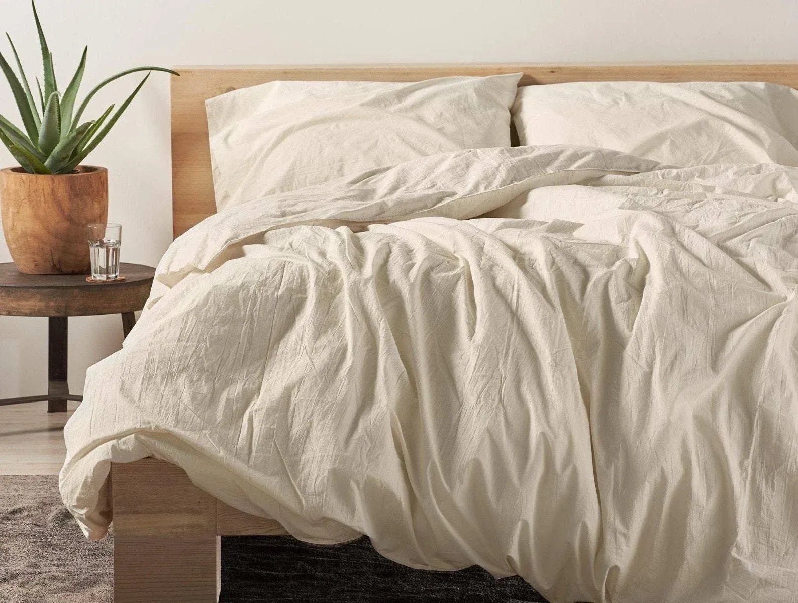 Coyuchi Organic Percale Duvet Cover