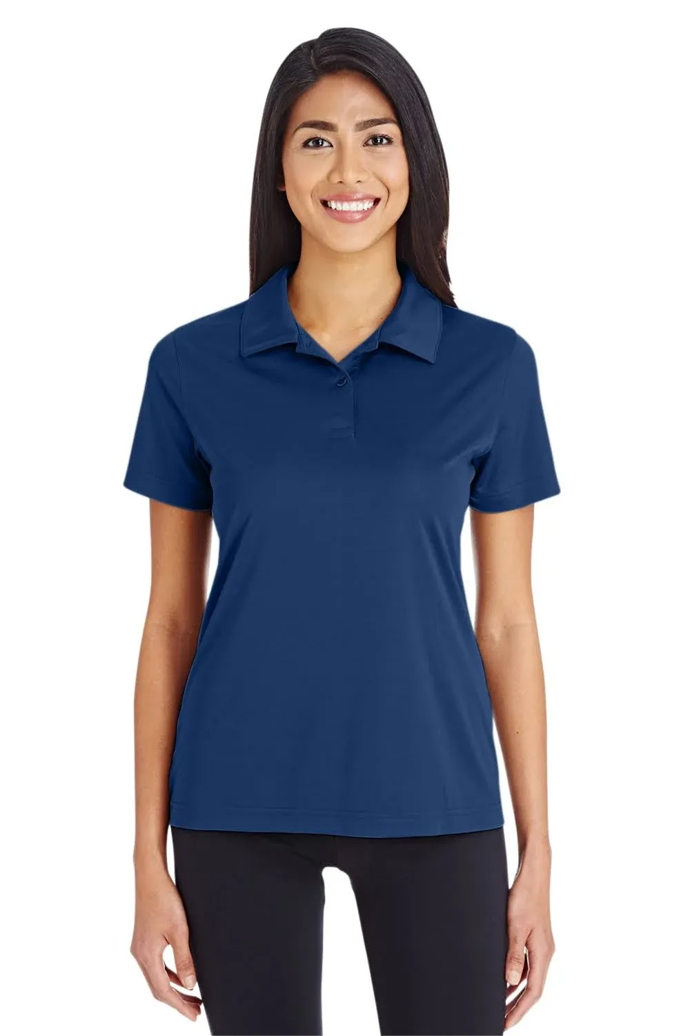 Team 365 TT51W Ladies 100% Polyester Interlock Team Fit Zone Performance Polo