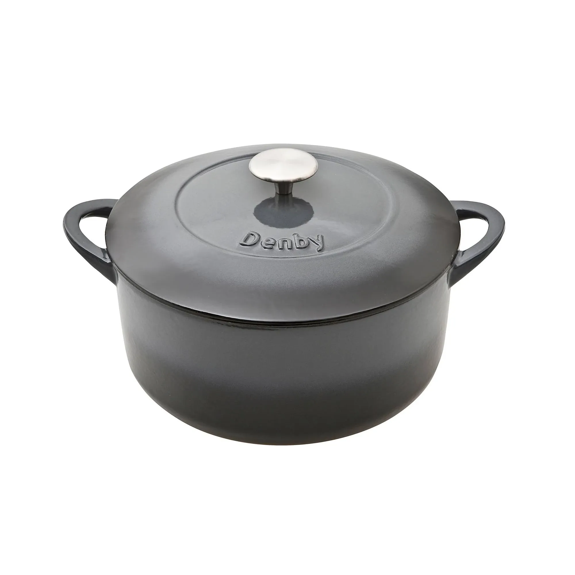 Denby Halo Cast Iron 26cm Round Casserole