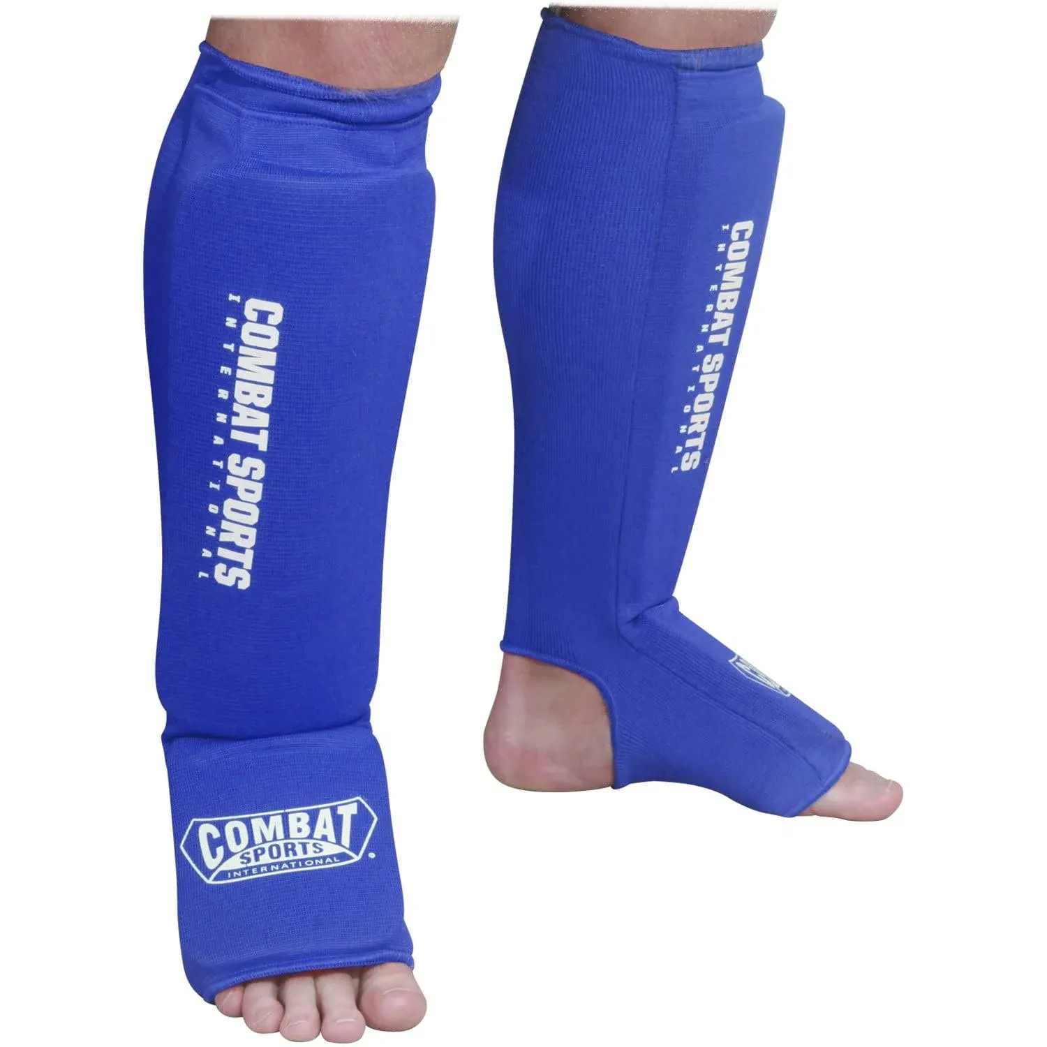 Combat Sports Washable MMA Elastic Cloth Shin & Instep Padded Guards