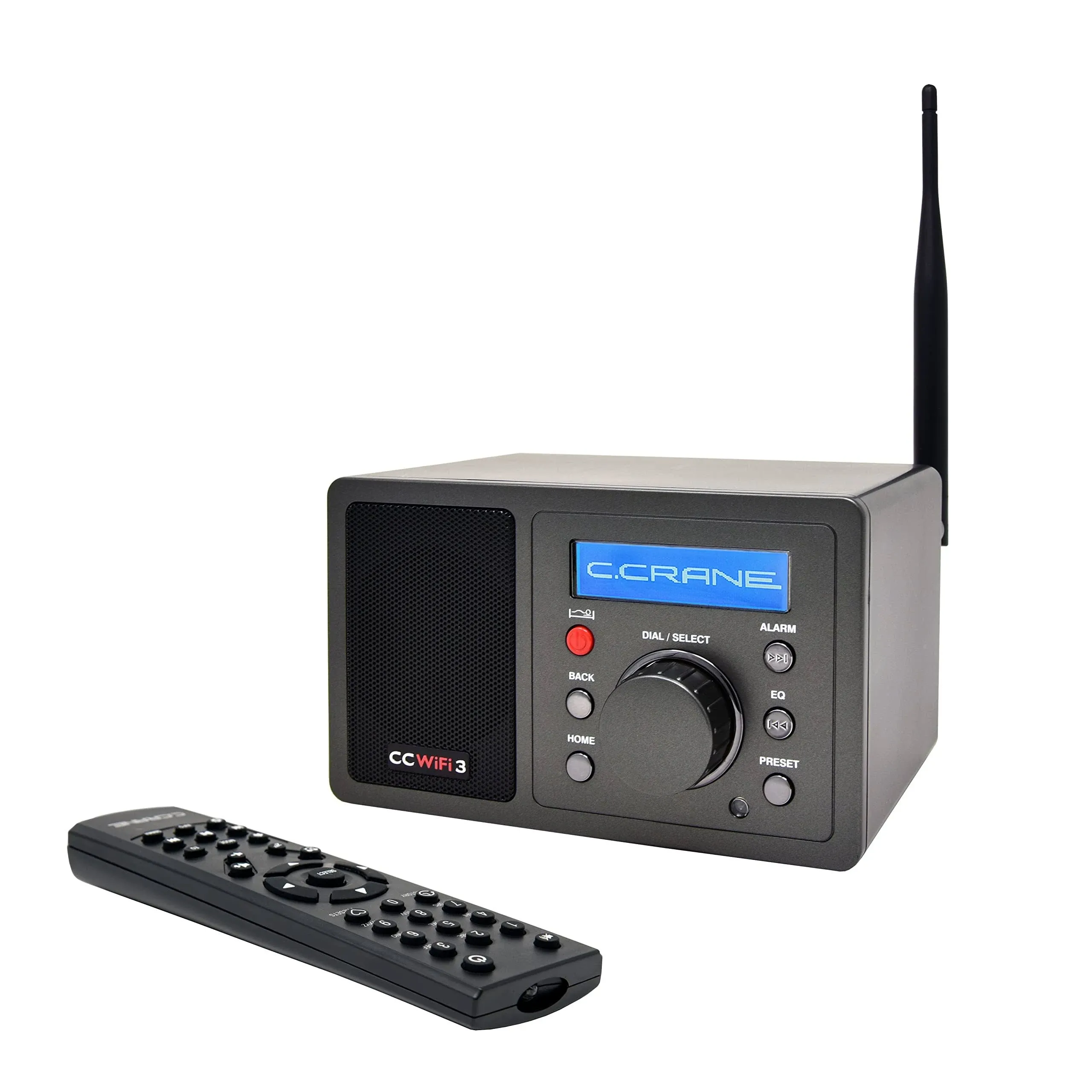 C. Crane CC WiFi 3 Internet Radio with Skytune, Bluetooth Receiver, Clock and Al