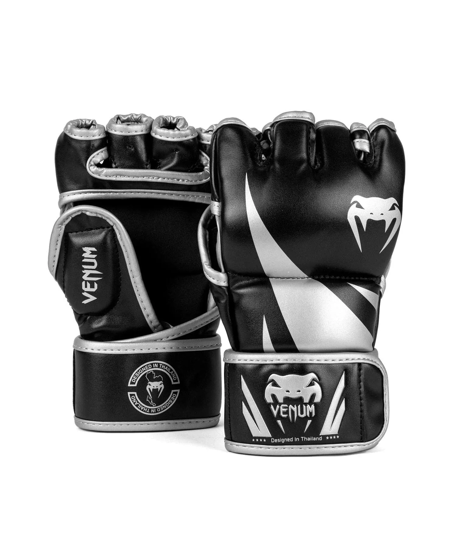 Venum Challenger 2.0 MMA Gloves - Black/Silver L/XL