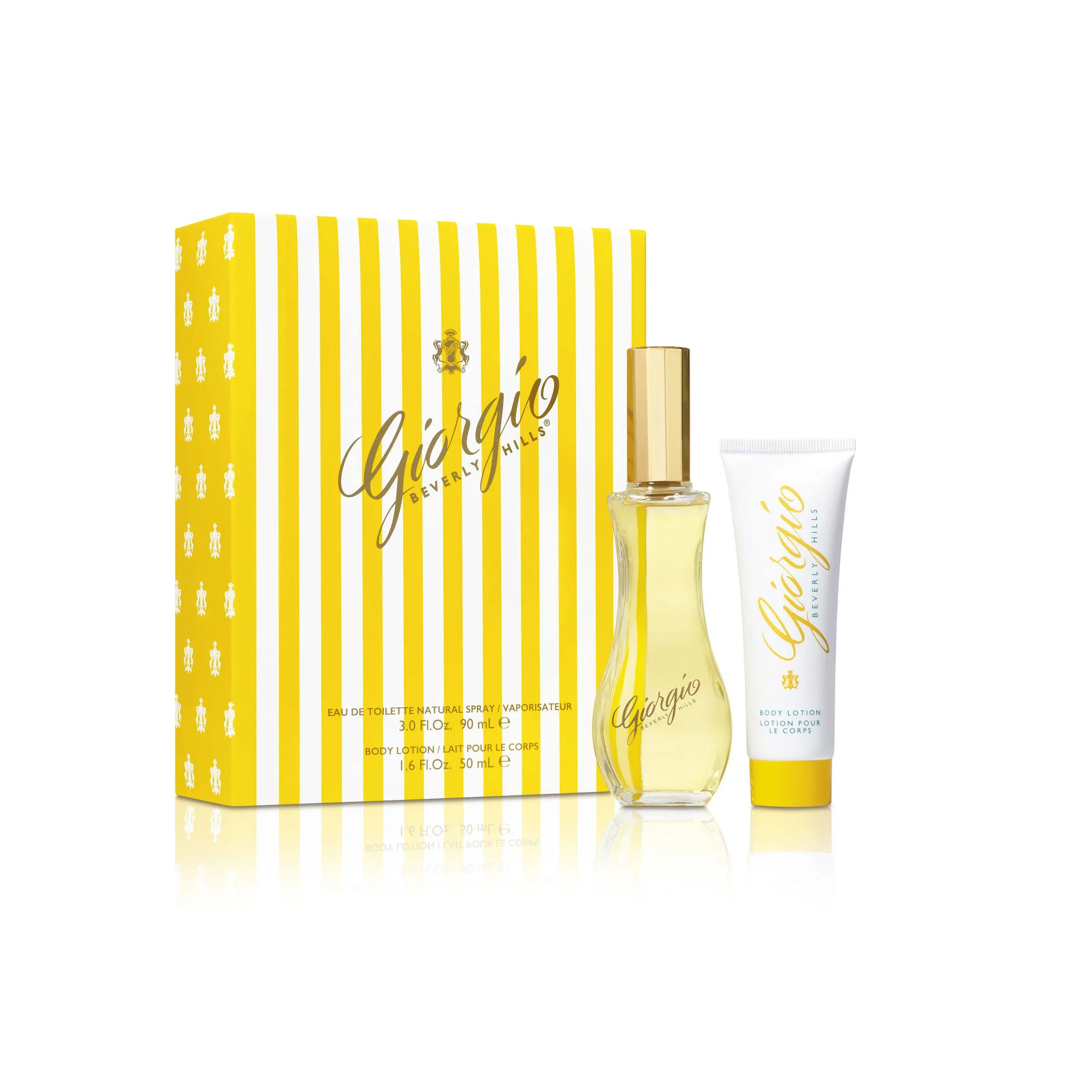 Giorgio by Giorgio Beverly Hills EDT SPRAY 3 OZ & BODY LOTION 1.6 OZ for WOMEN