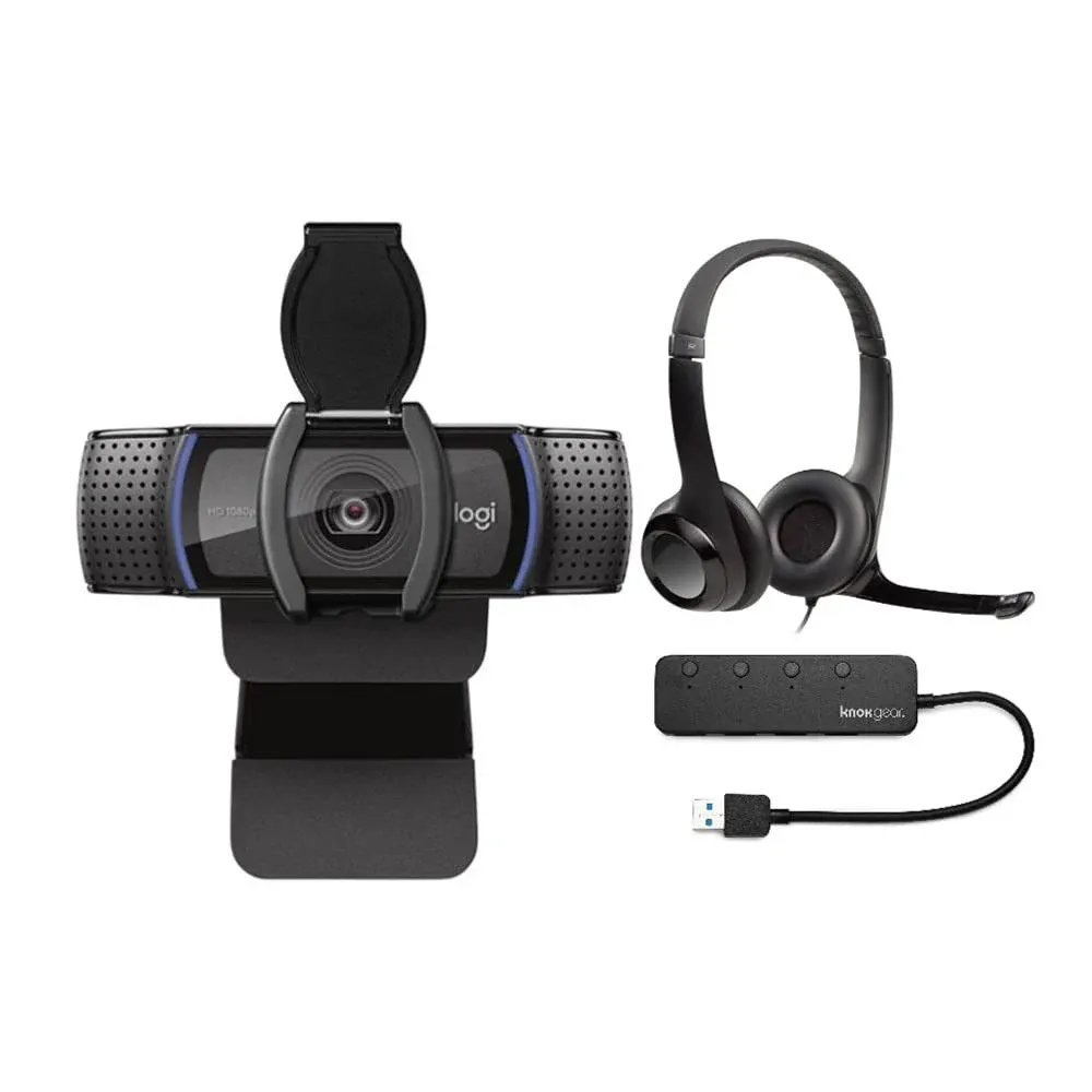 Logitech Prohd WebCam C920S 960-001257,1080p extensión de la garantía