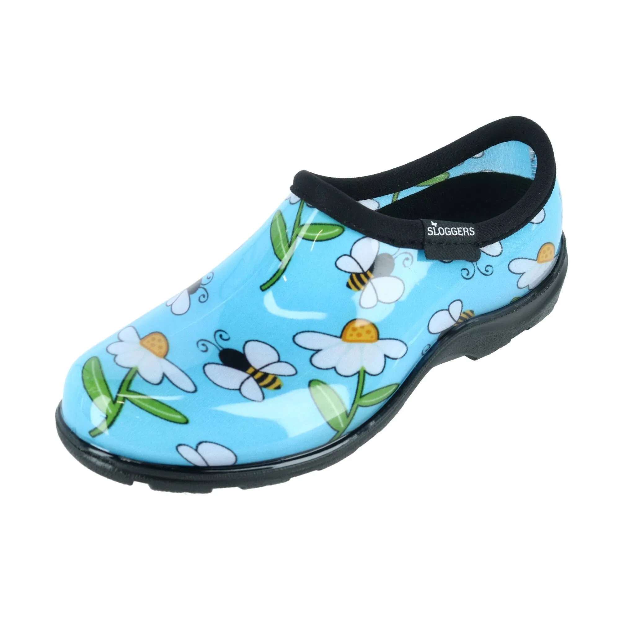 Sloggers Womens Waterproof Garden Shoe 6 Blue Bee