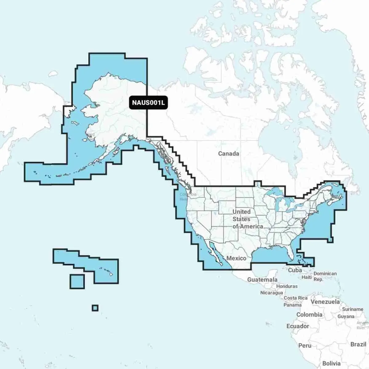 Navionics Plus NAUS001L CCC microSD #010-C1366-30