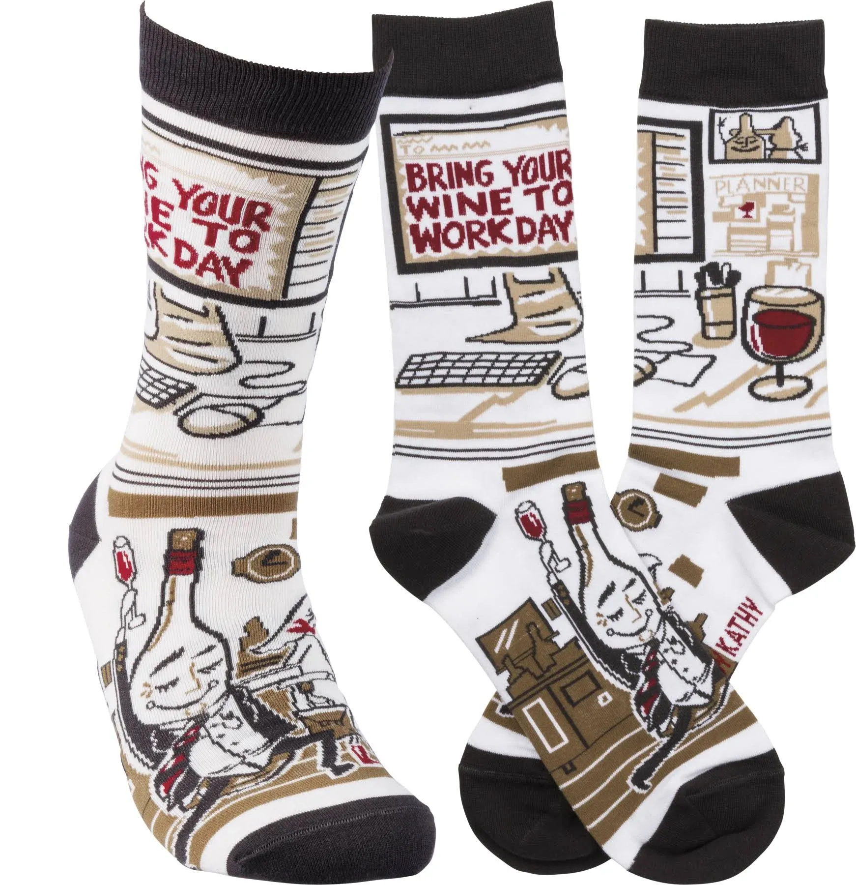 SOCKS - BRING YOUR WINE TO WORK DAY