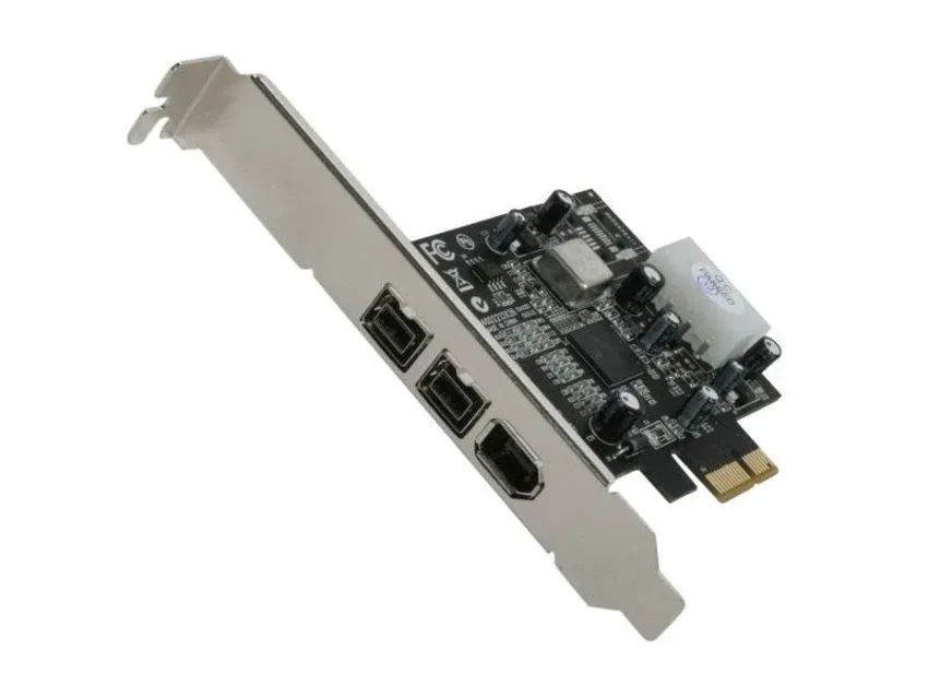 Vantec 2+1 FireWire 800/400 PCIe Combo Host Card (UGT-FW210) 3-Port, FW80... New