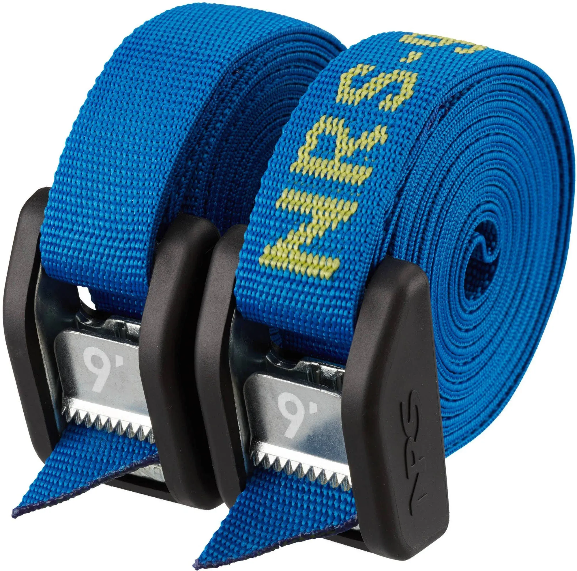 NRS Buckle Bumper Straps (Blue - 9 ft)