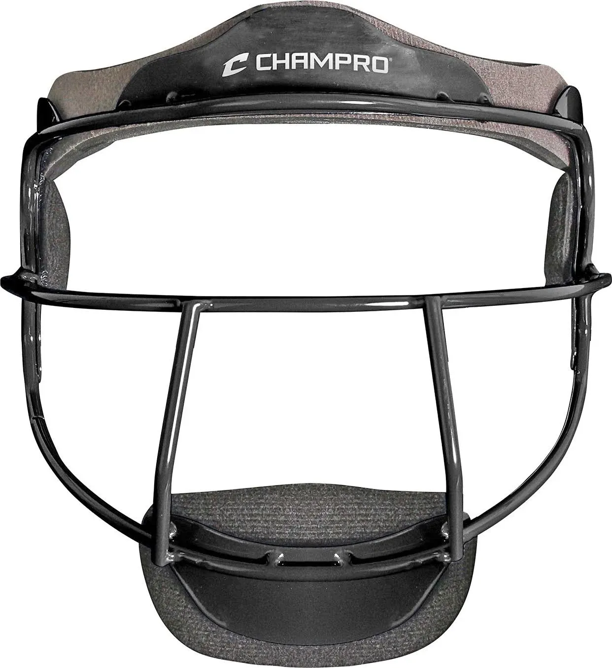 Champro Adult The Grill Defensive Fielder's Facemask, Black