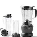 Nutribullet 1200 Watt Blender Combo with Single Serve Cups - Dark Grey