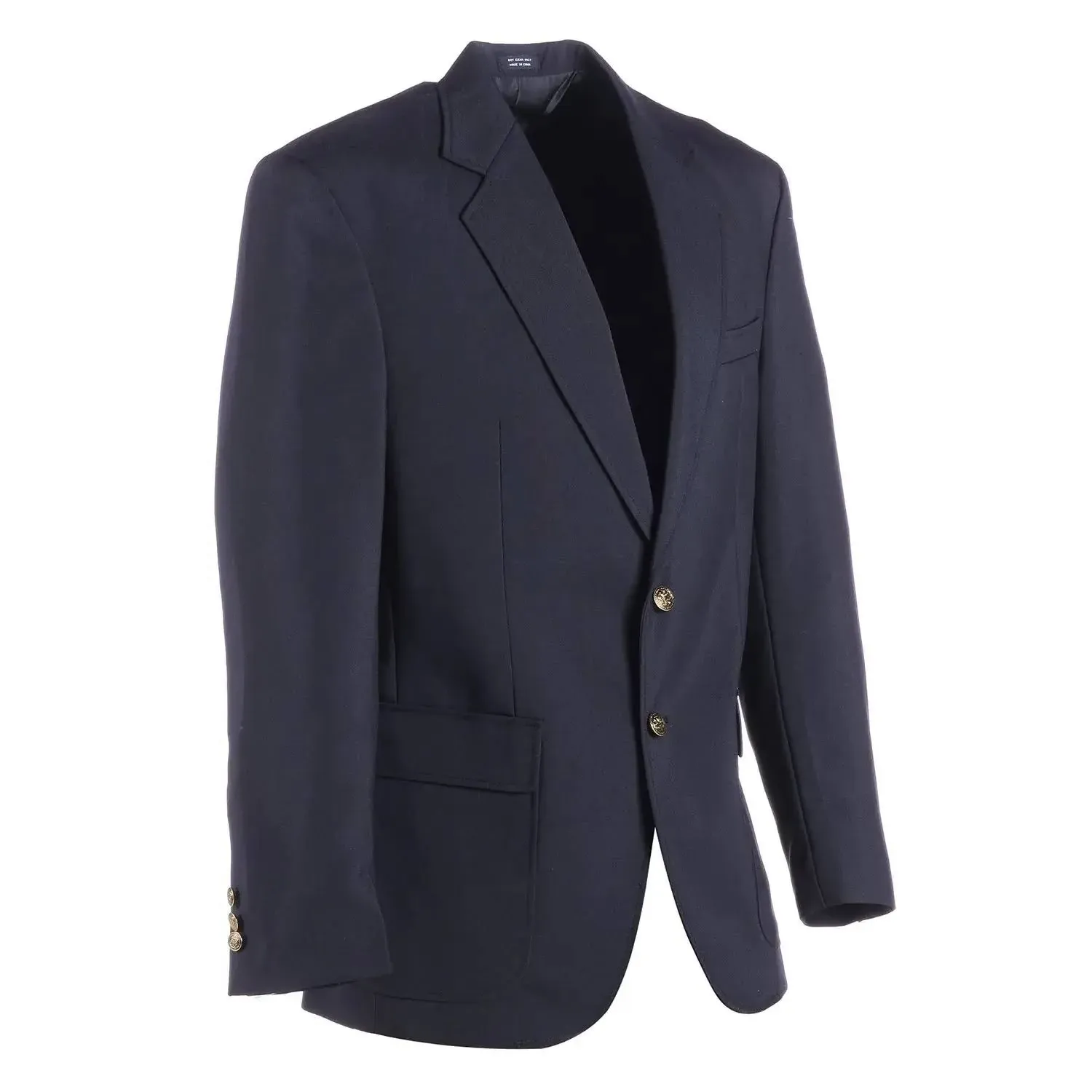 Edwards 3500 Men's Single-Breasted Blazer - Navy - 48 - x