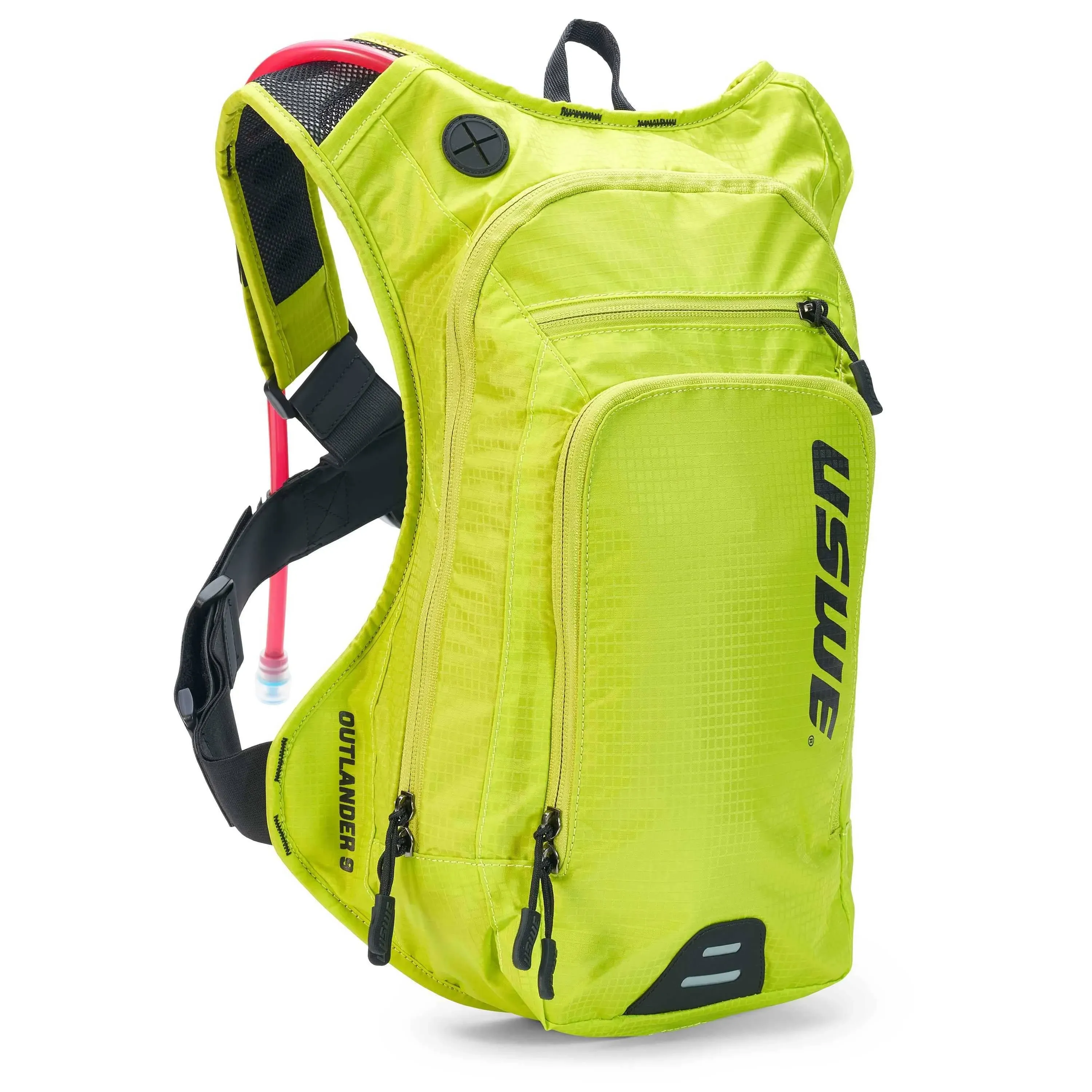 USWE Outlander 9 Hydration Pack - Crazy Yellow