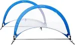 Pop-Up Soccer Goal Net Set with Carrying Case - 4 Feet, Blue