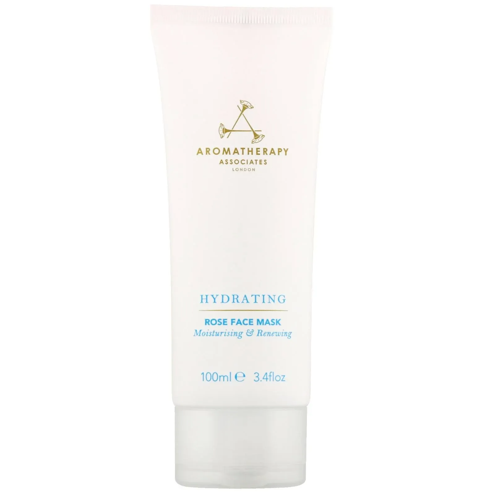 Aromatherapy Associates Hydrating Rose Face Mask - Face Mask with Aloe Vera, Sodium Hyaluronate & Rose Water, 100 ml