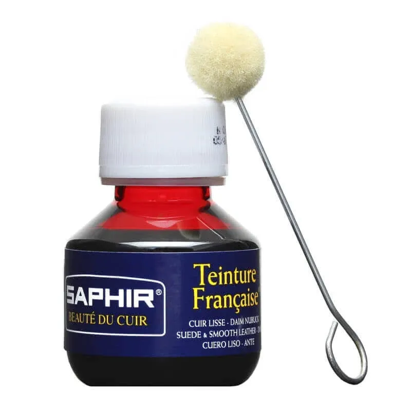 Saphir Teinture Francaise Leather Dye 50ml (Black)