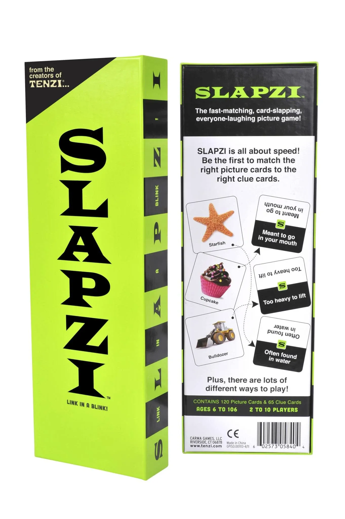 NEW! Carma Games - SLAPZI Matching Card Party Game - Super Fun Game SEALED!