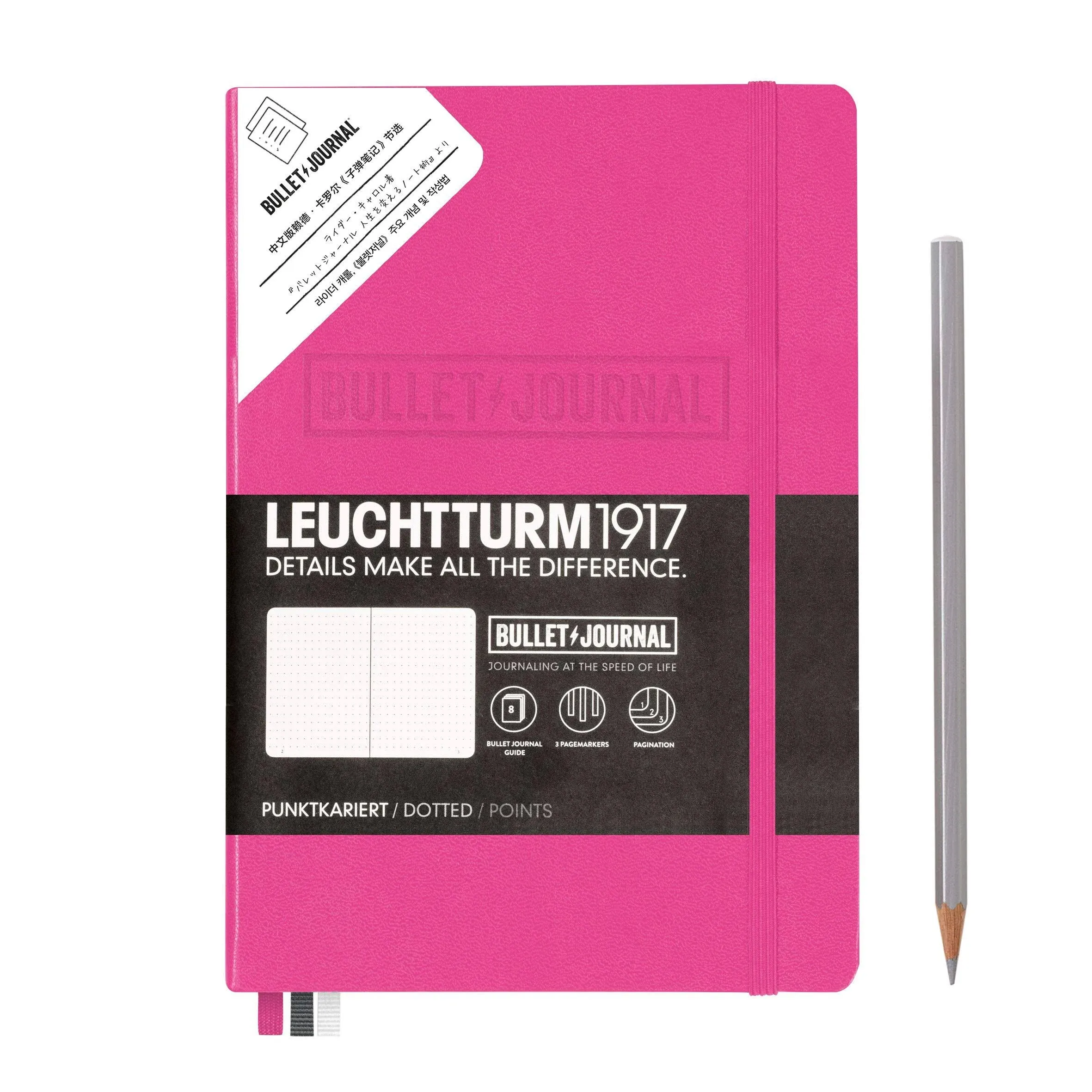 Leuchtturm1917 361033 Bullet Journal Medium (A5), New Pink