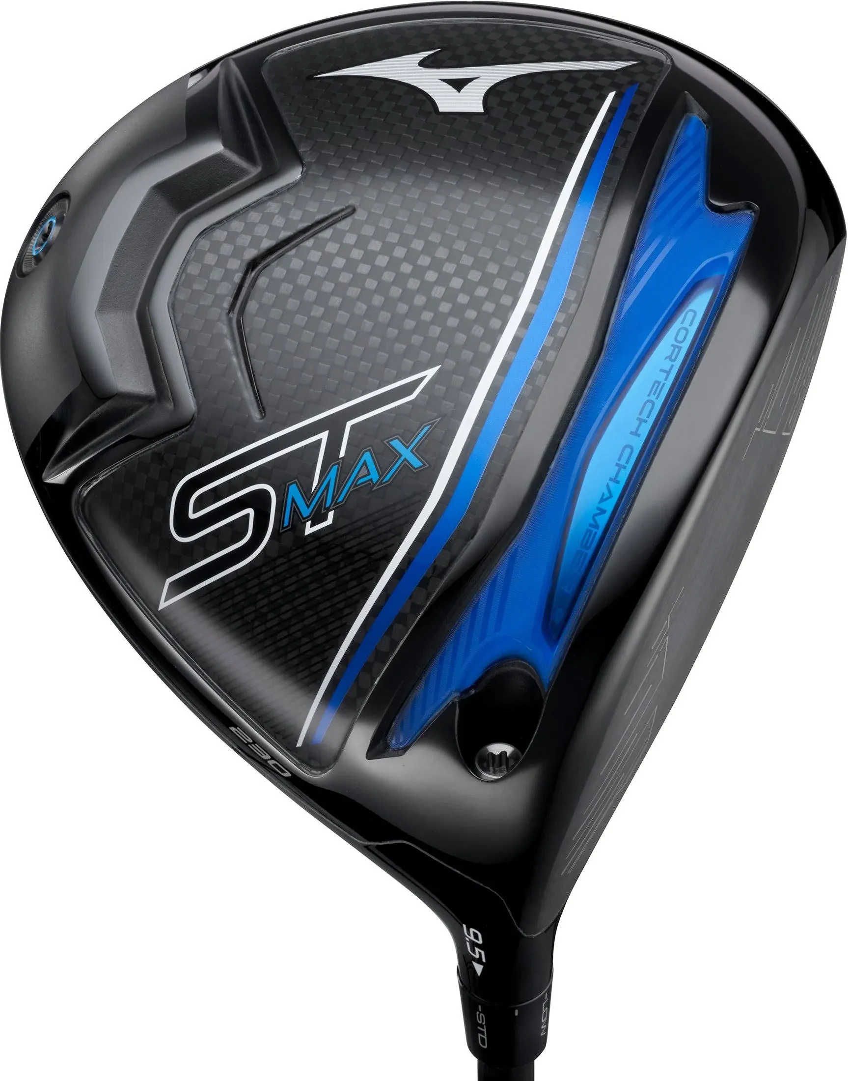 Mizuno ST-MAX 230 Driver - Left-Handed - 9.5 - Mitsubishi Kai'li Blue 50 - Stiff