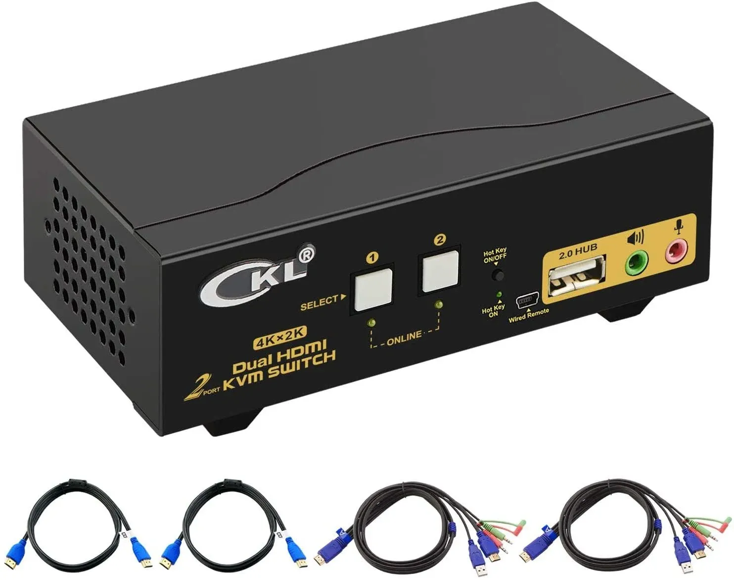 CKL HDMI KVM Switch