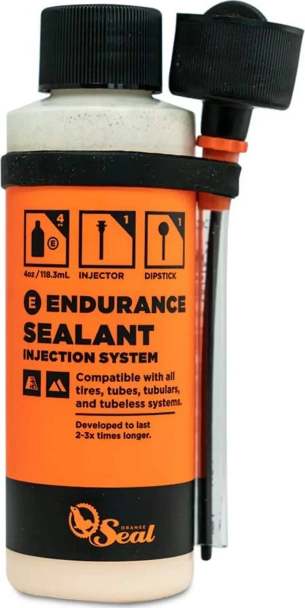 Orange Seal Endurance Tubeless Tire Sealant - 4-Ounce