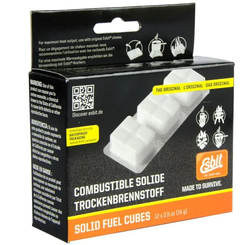 Esbit 1300-Degree Smokeless Solid Fuel Tablets