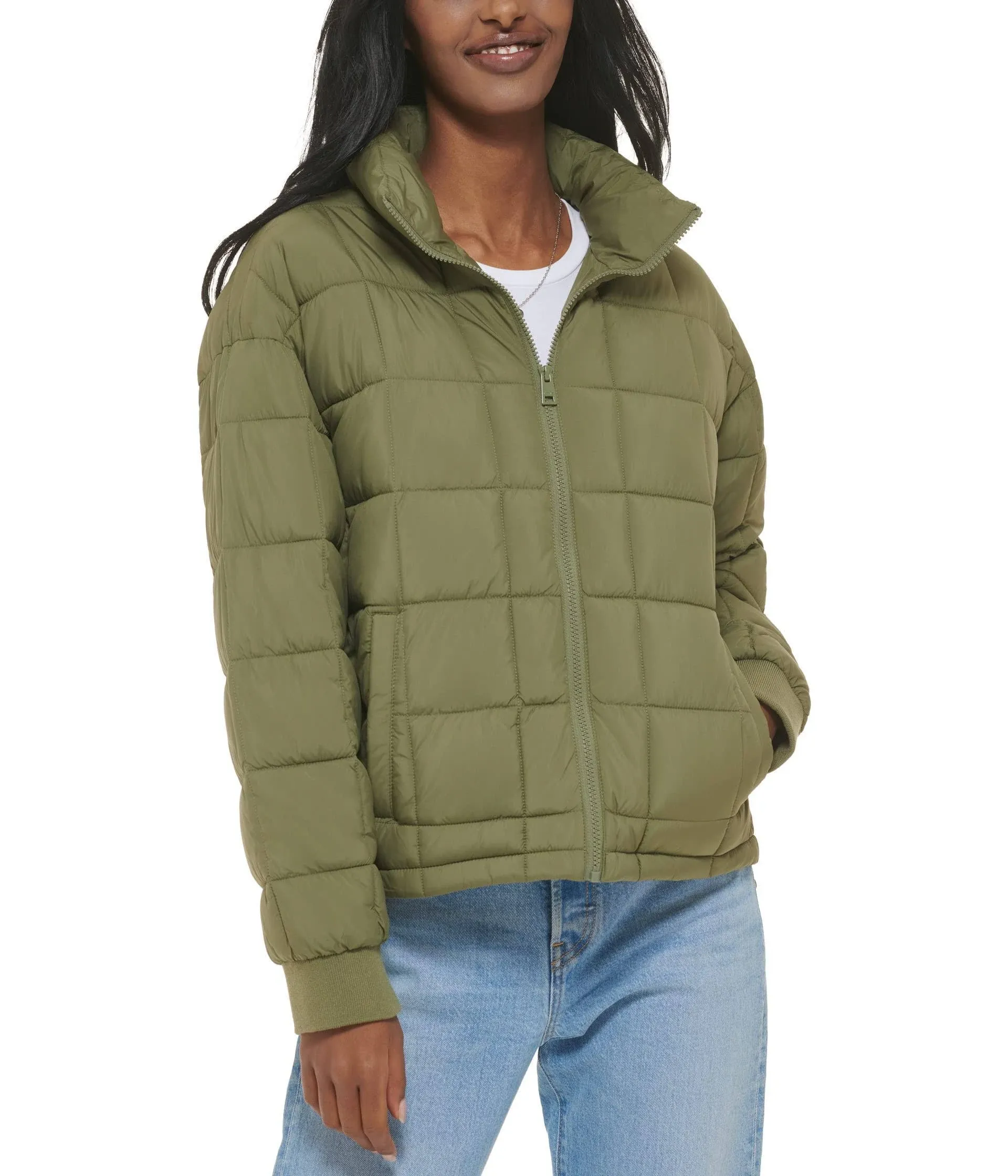 Levi's Women's Box Quilted Puffer Jacket