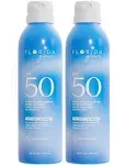 Florida Glow SPF 50 Sunscreen Spray- Hawaii 104 Reef Act & Florida Keys Compliant Broad Spectrum Water Resistant Sport Sun Screen - Child Friendly