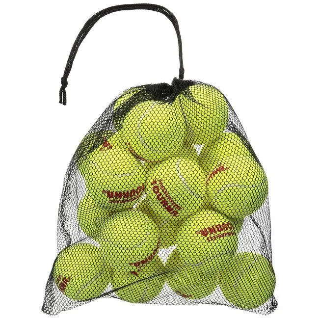 Tourna Mesh Carry Bag of 18 Tennis Balls