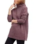 Free People Ottoman Slouchy Mock Neck Tunic Long Sleeve Oxide SM (Women's 4-6)