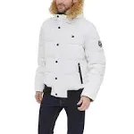 Tommy Hilfiger Men's Arctic Cloth Quilted Snorkel Bomber Jacket