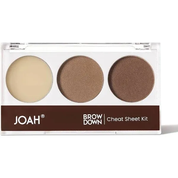 Joah Brow Down Cheat Sheet Brow Kit, Rich Brown | Eyebrow | CVS