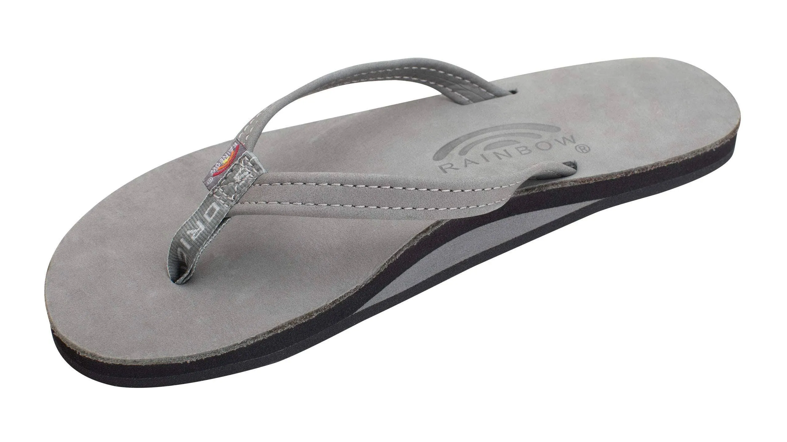 Rainbow Sandals Women's Single Layer Leather Narrow Strap