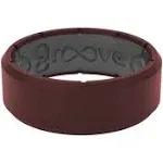 Groove life silicon ring / wedding band with red interior - sz 10. NWT