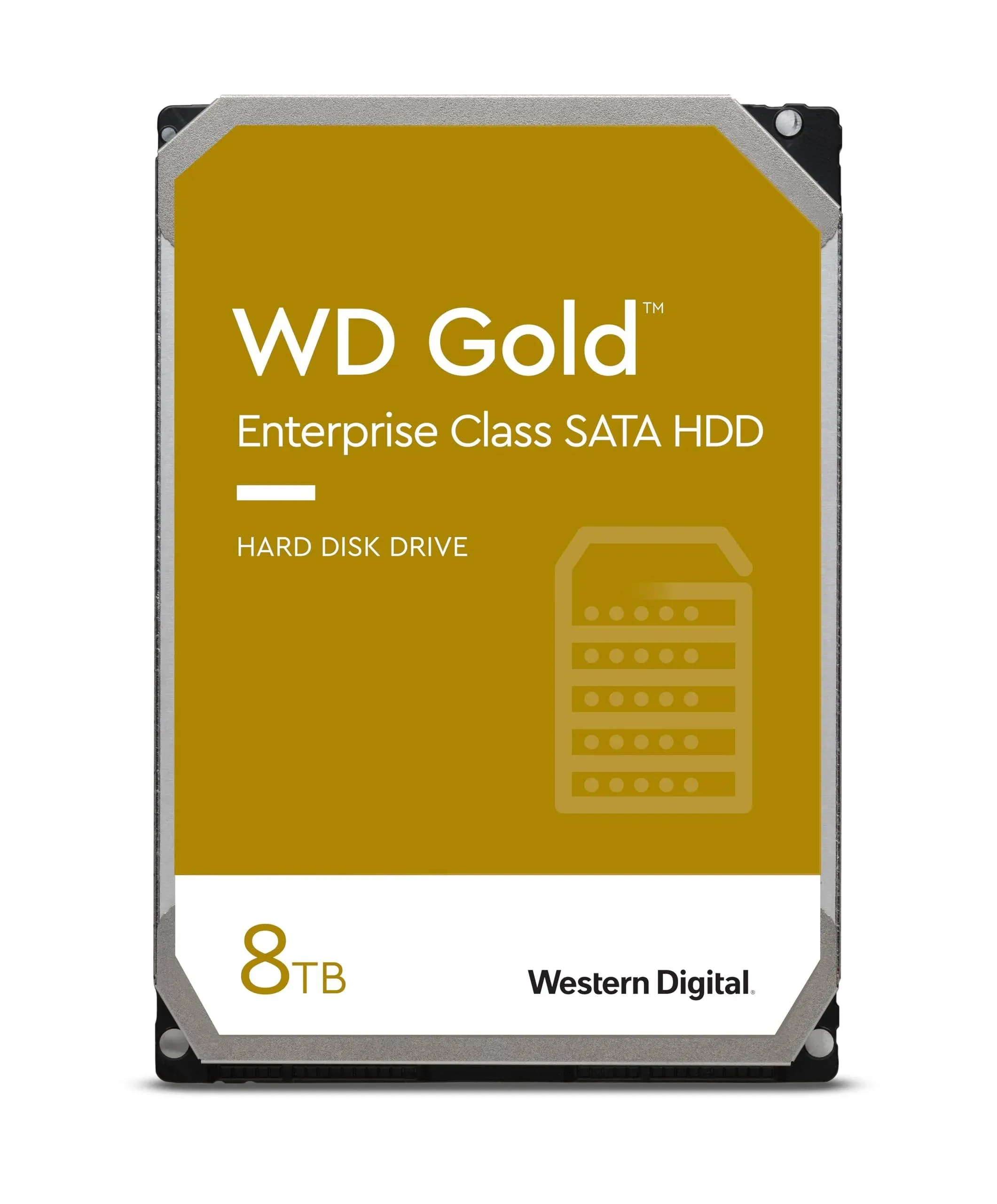 Western Digital 8TB WD Gold Enterprise Class SATA Internal HDD - WD8004FRYZ