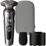 Philips Norelco S9000 Prestige Rechargeable Wet & Dry Shaver with Precision Trimmer and Premium Case, SP9841/84