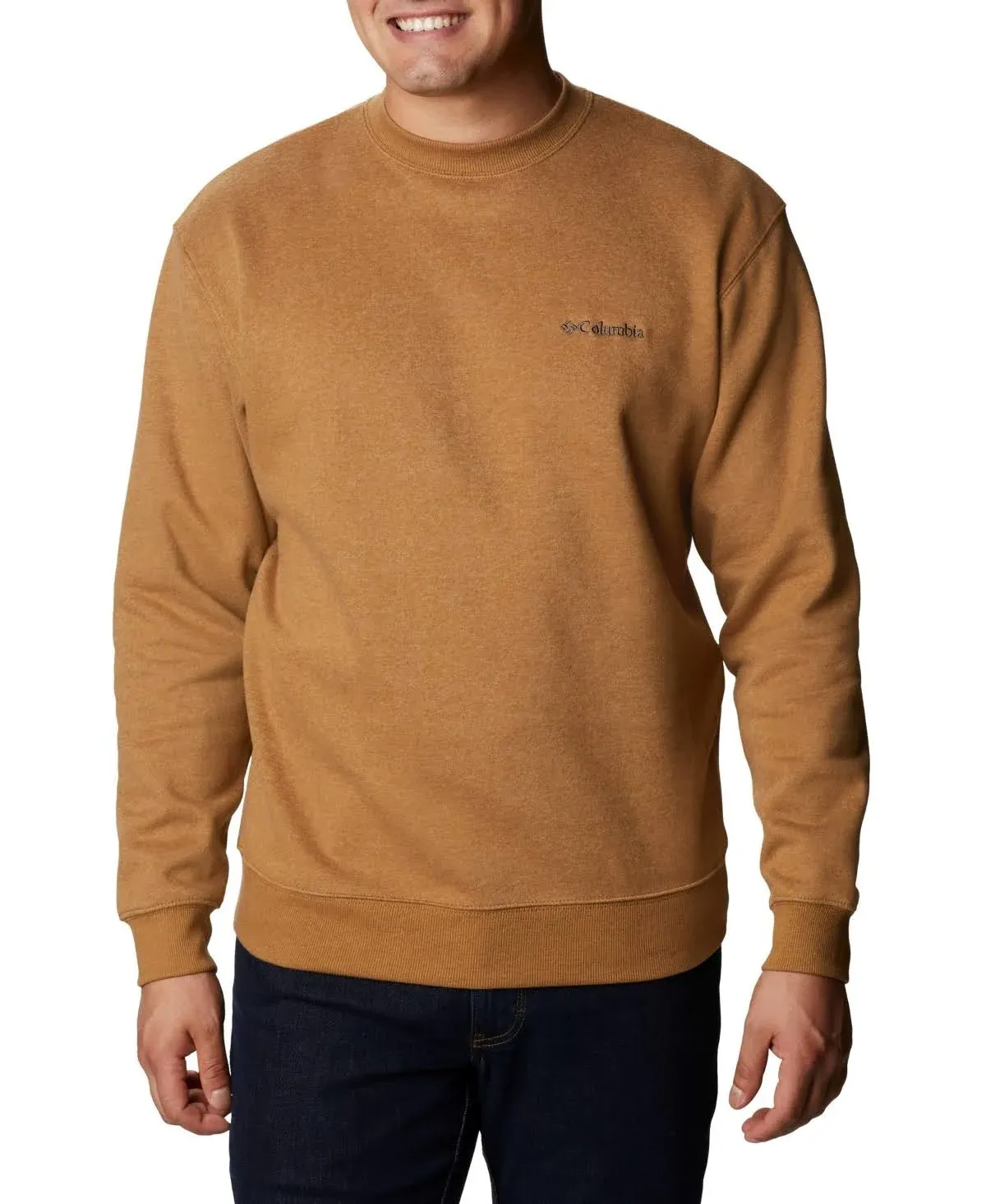 Columbia Hart Mountain II Crew Sweatshirt - Men's Delta L