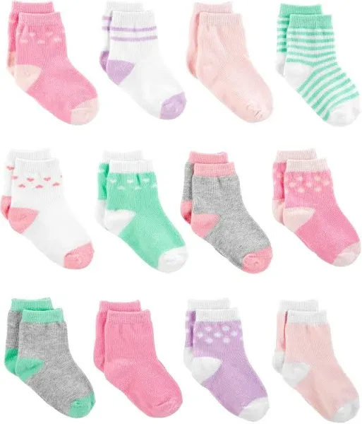 Simple Joys by Carter's 12-Pack Socks