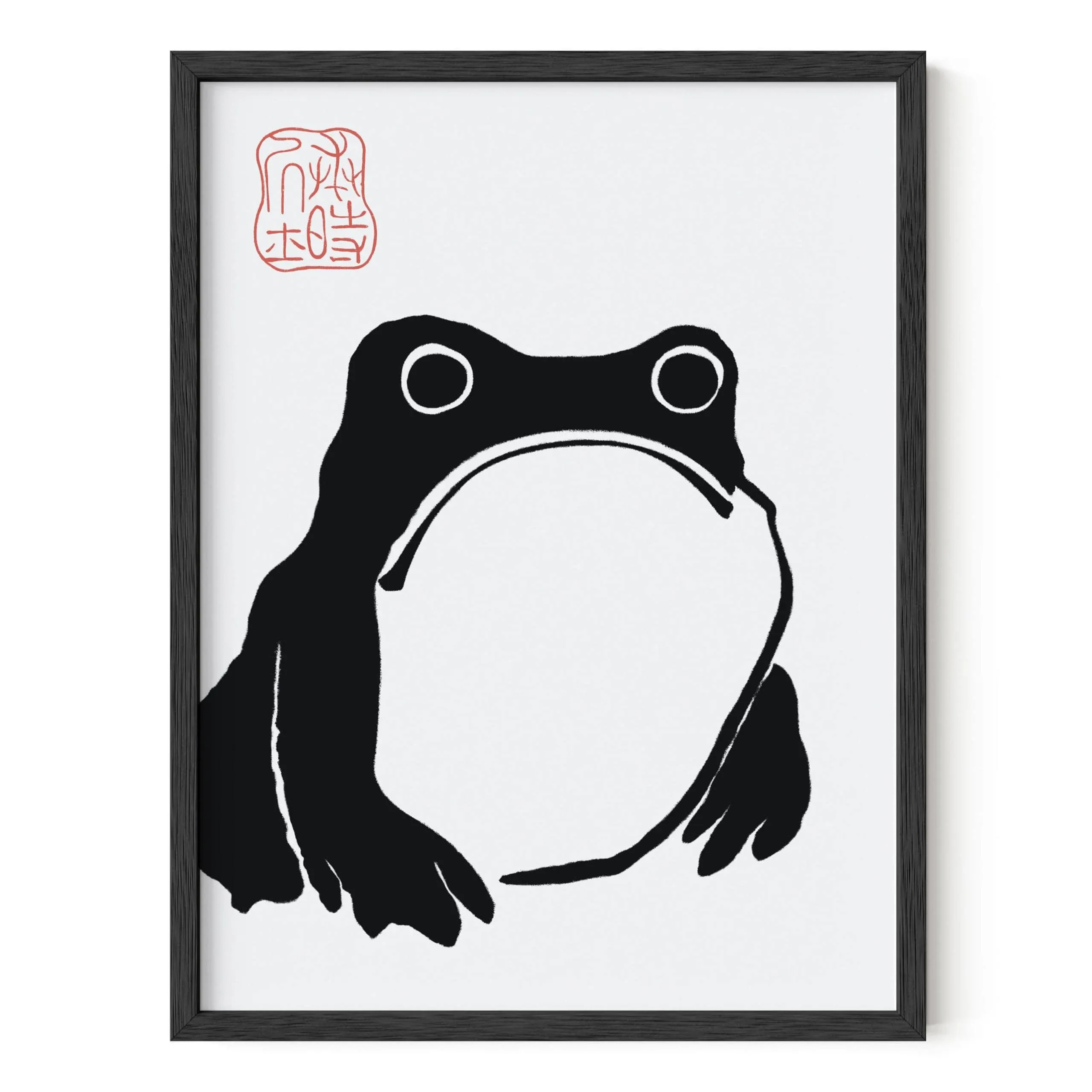 Haus and Hues Toad Poster print