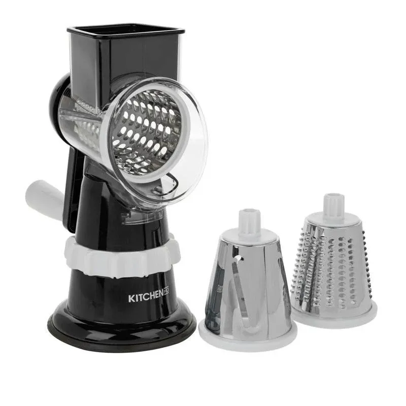 Kitchen HQ Speed Grater and Slicer with Suction Base Refurbished White