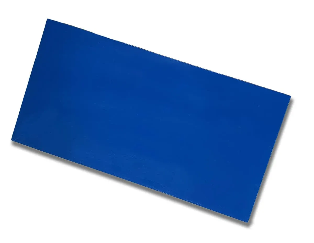 G10 Liner/Spacer, Blue, 1/32" Thick, 5" x 10" Sheet