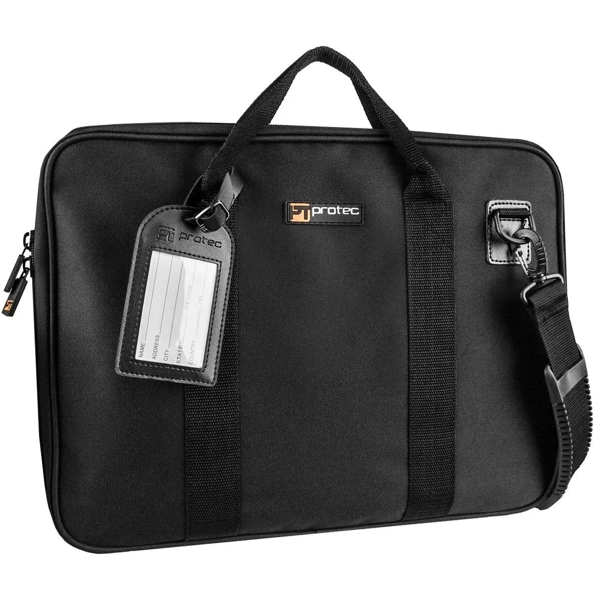 Music Portfolio Bag with Shoulder Strap - Black