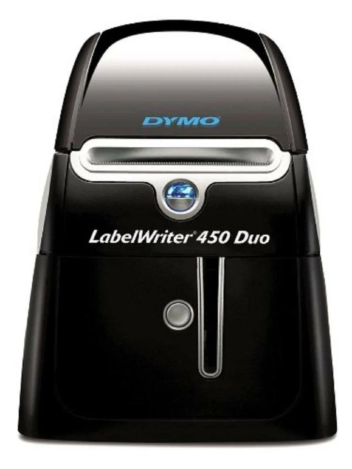 Dymo LabelWriter 450 Duo Label Maker, Black, Silver