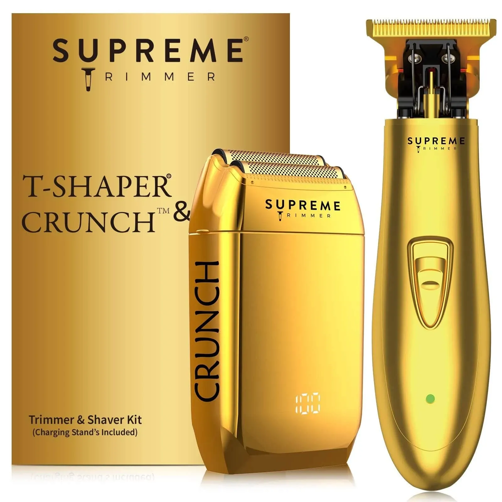 Supreme Trimmer Crunch Shaver & T Shaper Trimmer Bundle