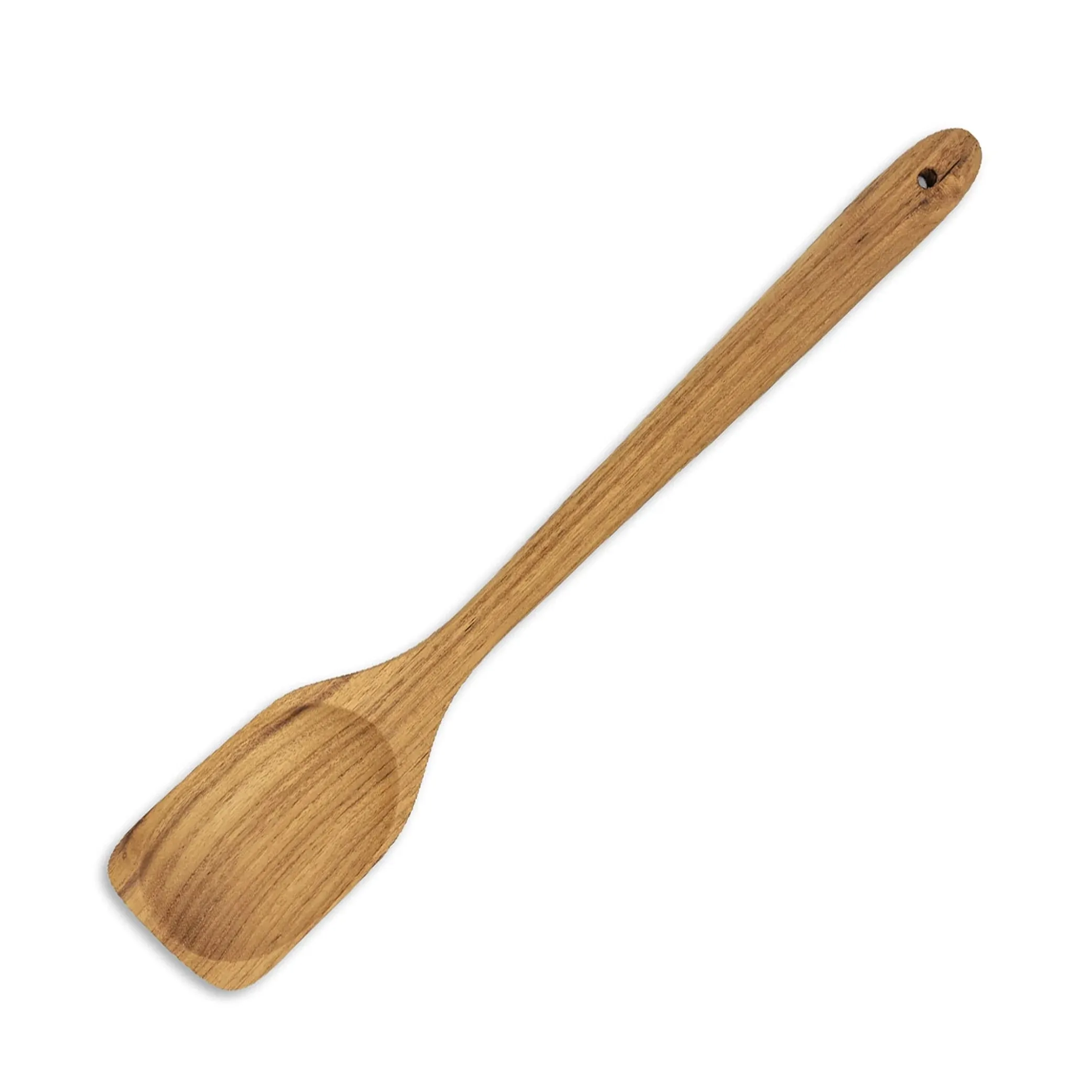 FAAY 18&#034; Teak Long Wooden Spatula, Heavy Duty Cajun Stir Paddle for Cooking in B