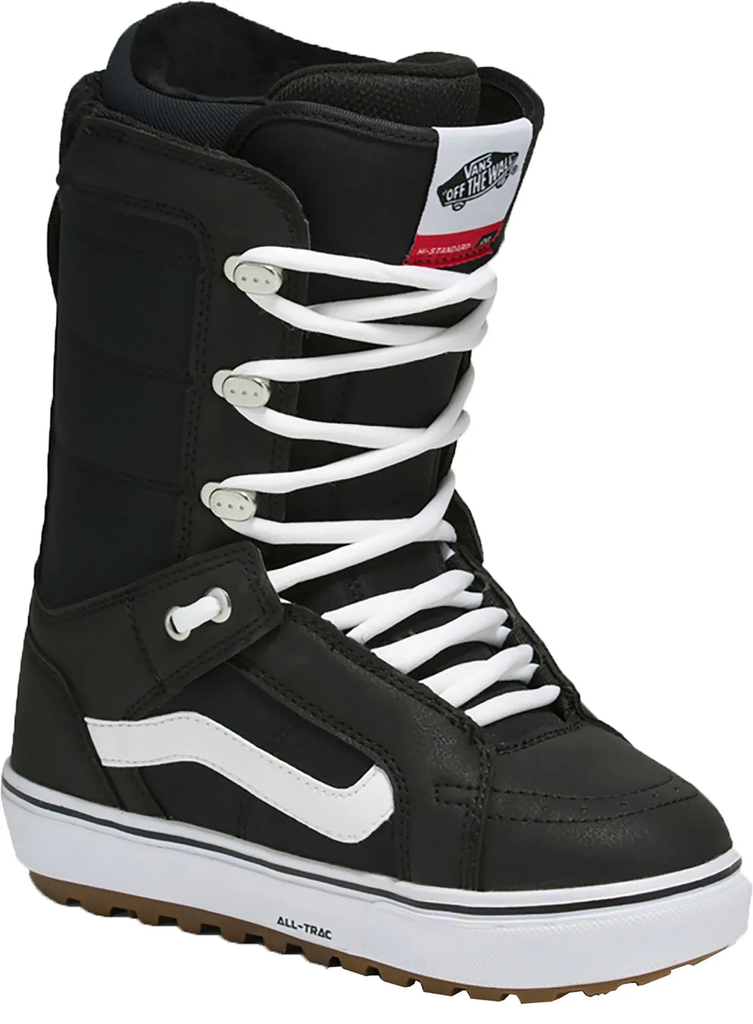 Vans Hi-Standard OG Snowboard Boots - Women's Black/White 8.5