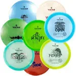 Viking Discs Tournament Disc Golf Set 8 Frisbee Discs For Any Distance