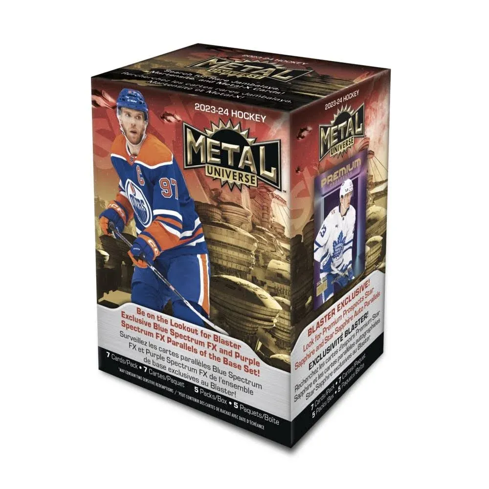 2023-24 Upper Deck Skybox Metal Universe Hockey Blaster Box