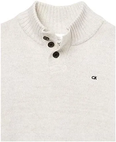 Calvin Klein boys 3-piece Sweater, Dress Shirt, and Pants Set